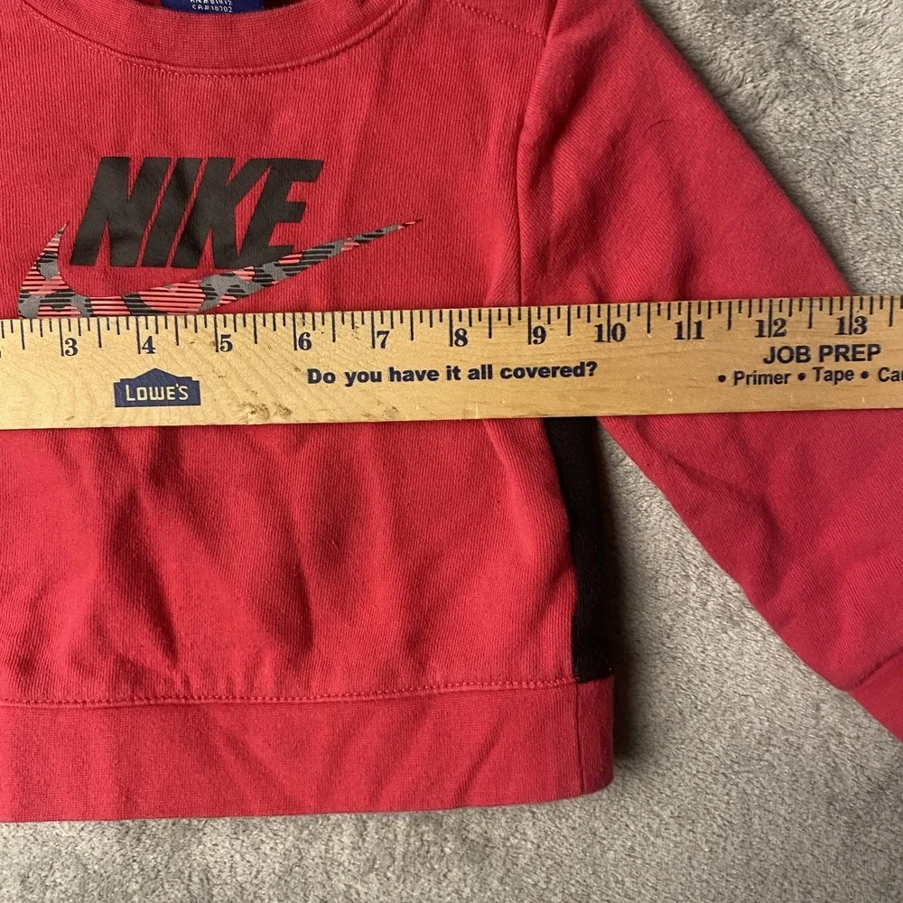 Nike Baby 12M Long Sleeve Red Shirt Sportswear